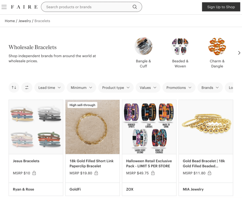 Großhandel für Mode und Accessoires